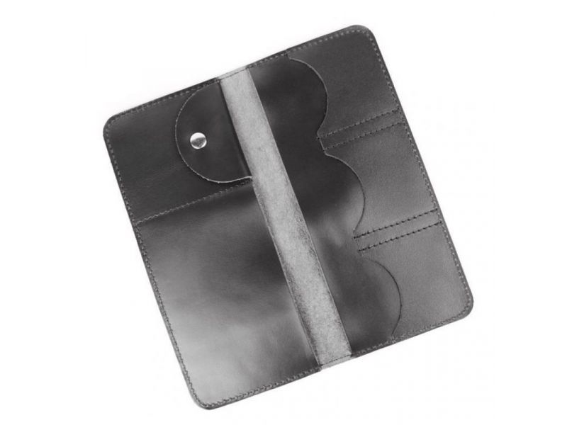 Кожаный тревел кейс черный, фото 2