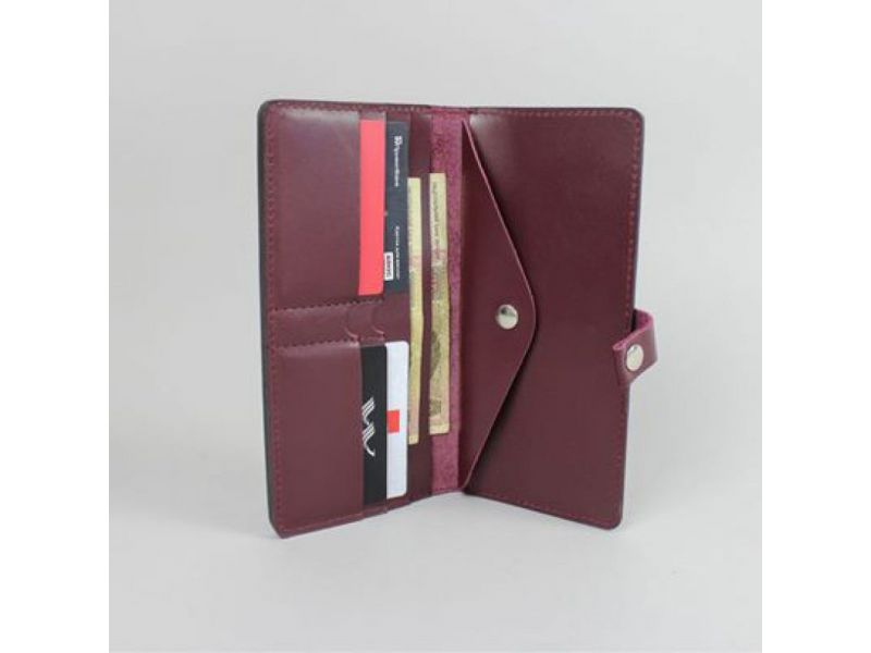 Кожаный тревел кейс 2.0 винный, фото 2