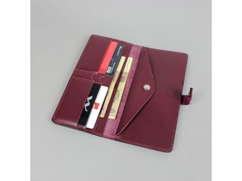 Кожаный тревел кейс 2.0 винный, фото 4