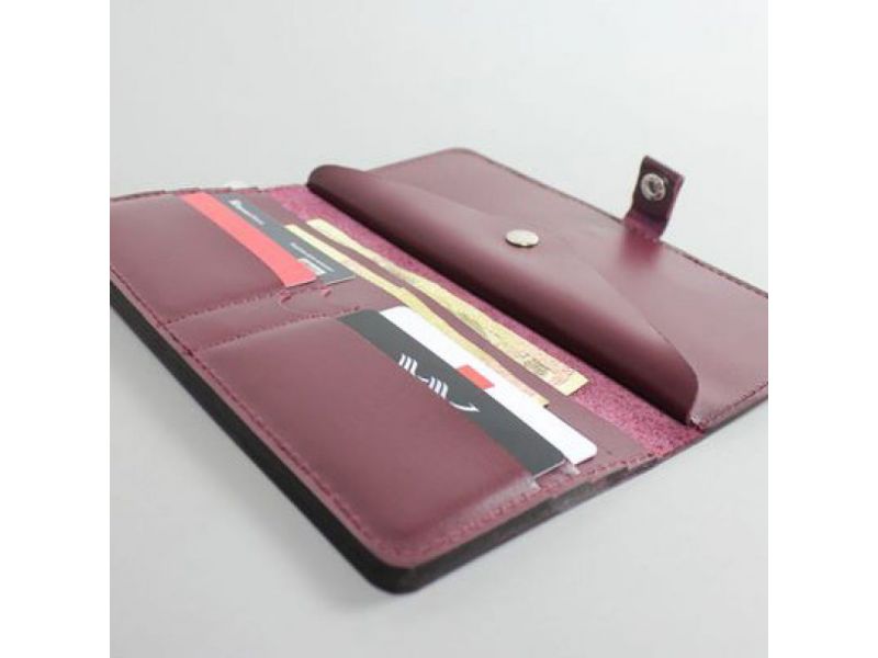 Кожаный тревел кейс 2.0 винный, фото 5