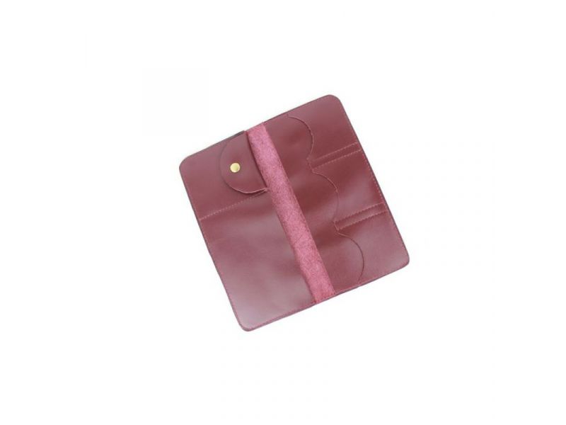 Кожаный тревел кейс бордовый, фото 2