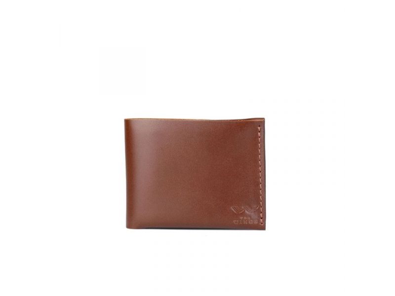 Кожаный кошелек Mini светло-коричневый, фото 1