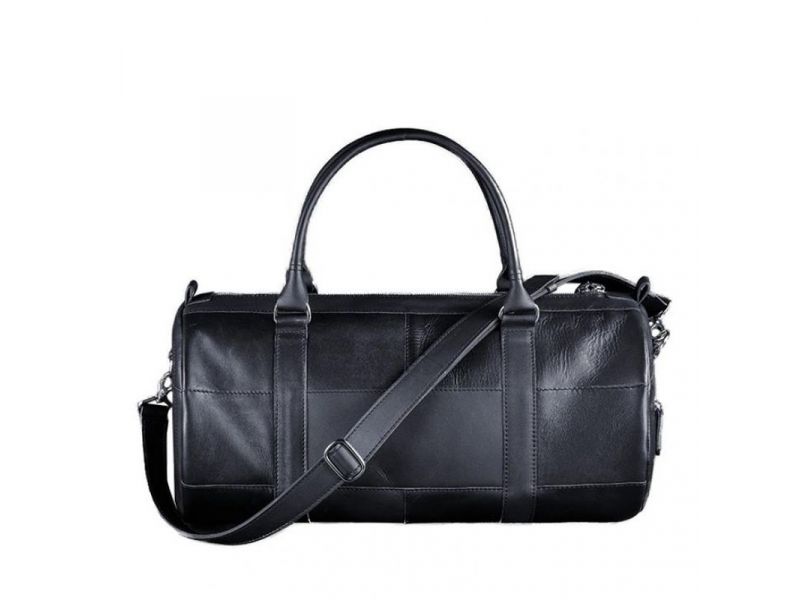 Кожаная сумка Harper темно-синяя краст, фото 9