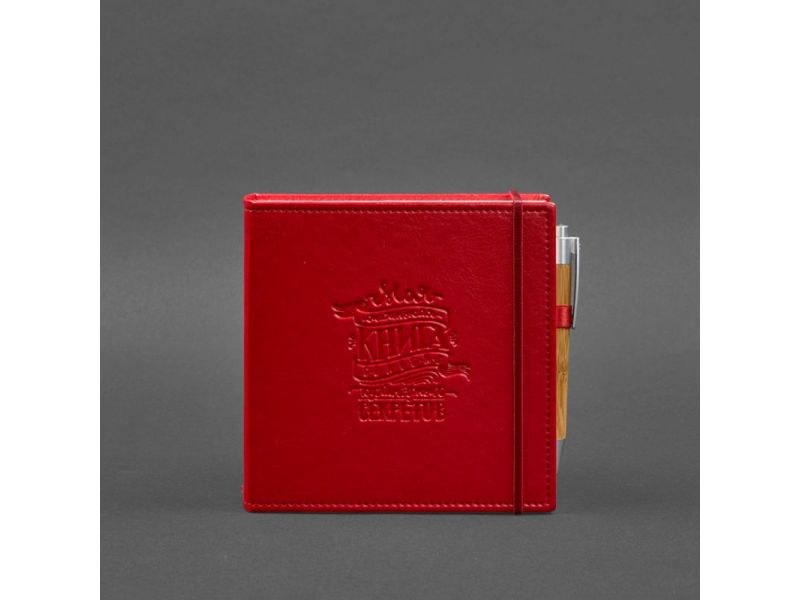 Кук-бук для записи рецептов Книга кулинарных секретов в красной обложке, фото 4