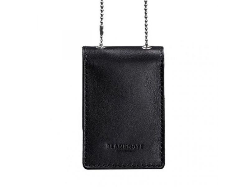 Кожаная обложка на цепочке для удостоверения и жетона, фото 8