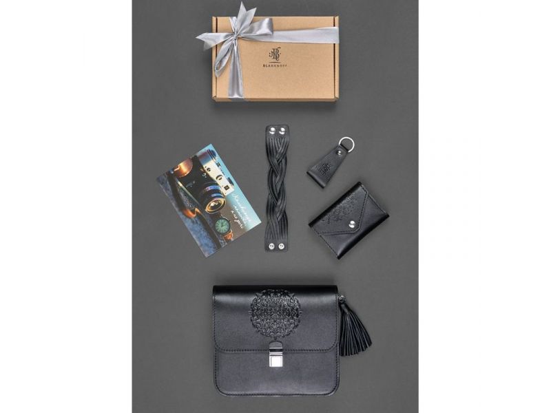 Женский подарочный набор кожаных аксессуаров Денвер, фото 2