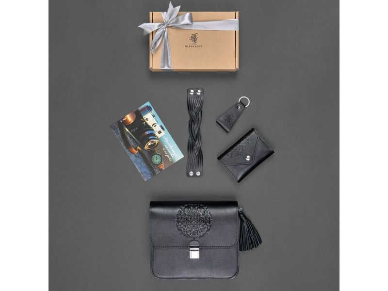 Женский подарочный набор кожаных аксессуаров Денвер, фото 5