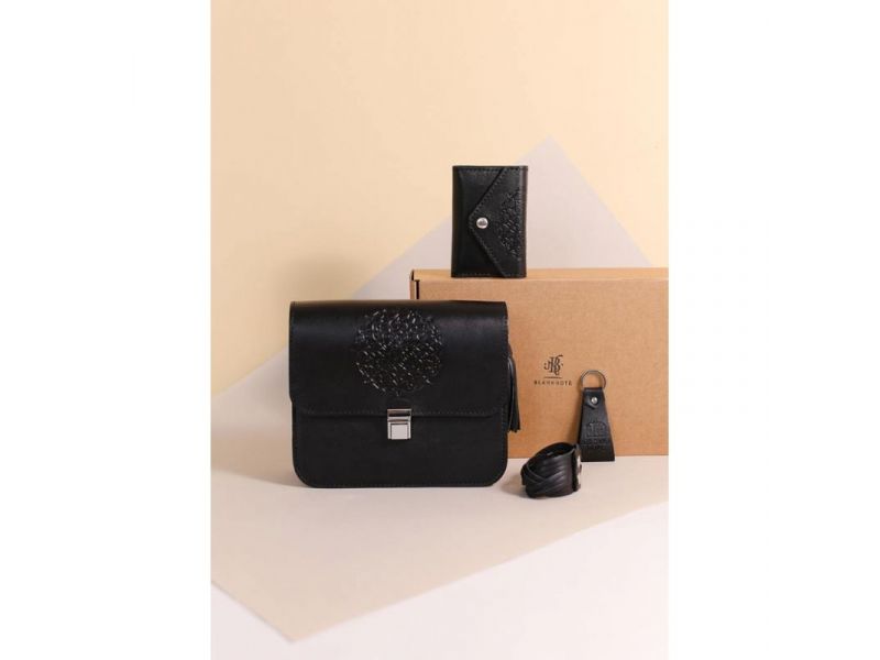 Женский подарочный набор кожаных аксессуаров Денвер, фото 1