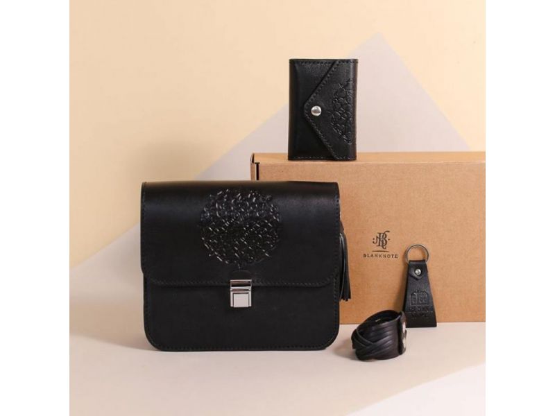 Женский подарочный набор кожаных аксессуаров Денвер, фото 6