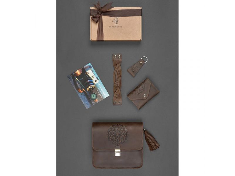 Женский подарочный набор кожаных аксессуаров Мюнхен, фото 2