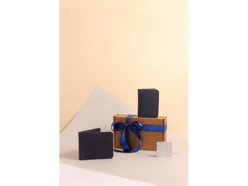 Мужской подарочный набор кожаных аксессуаров Каир, фото 1