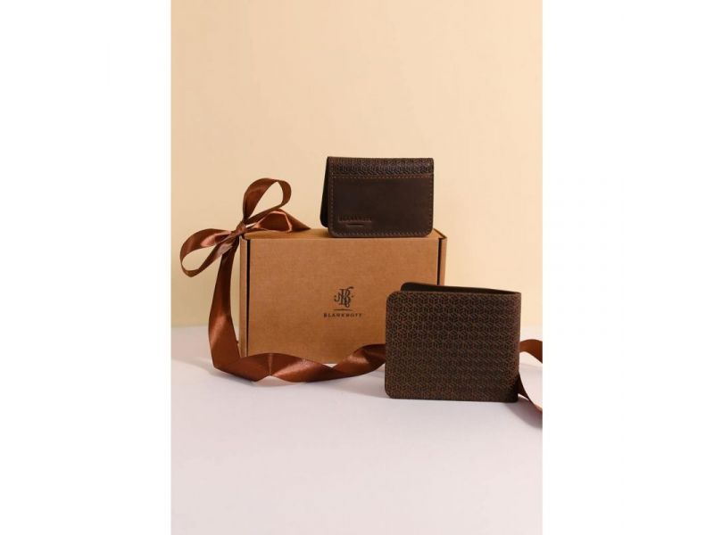 Мужской подарочный набор кожаных аксессуаров Пекин, фото 2
