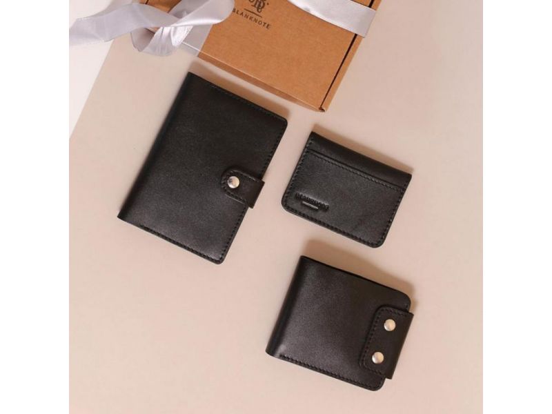 Мужской подарочный набор кожаных аксессуаров Бейрут, фото 3