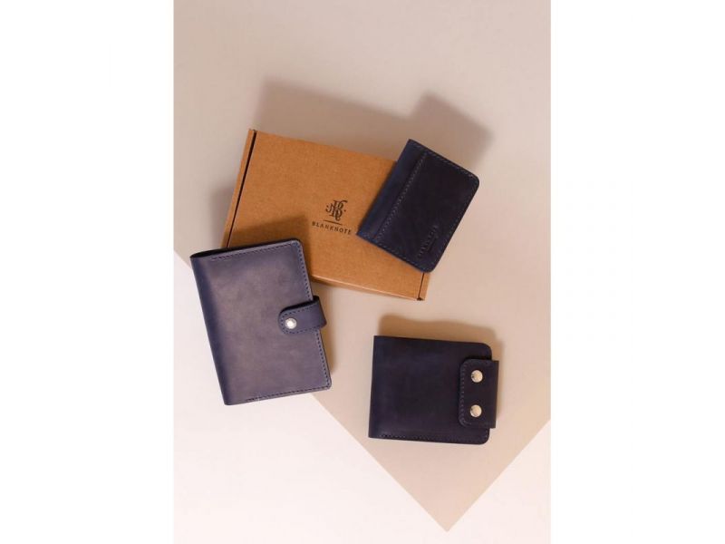 Мужской подарочный набор кожаных аксессуаров Кёльн, фото 1