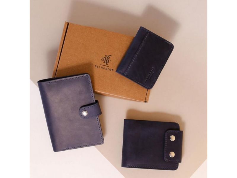 Мужской подарочный набор кожаных аксессуаров Кёльн, фото 6