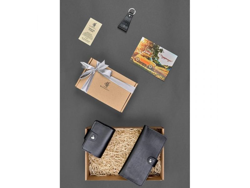 Набор кожаных аксессуаров Сеул, фото 3