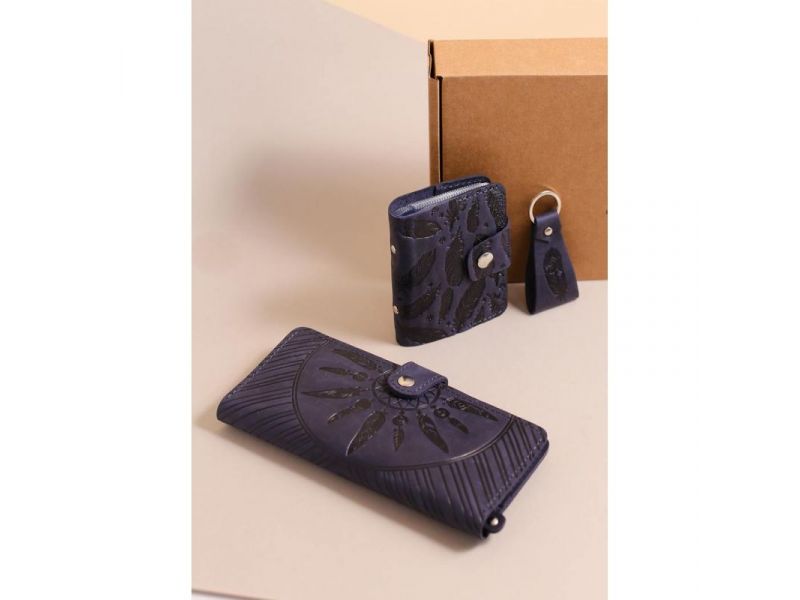 Набор женских кожаных аксессуаров Ханой, фото 4