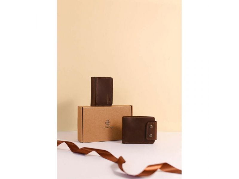 Набор кожаных аксессуаров Сингапур, фото 1