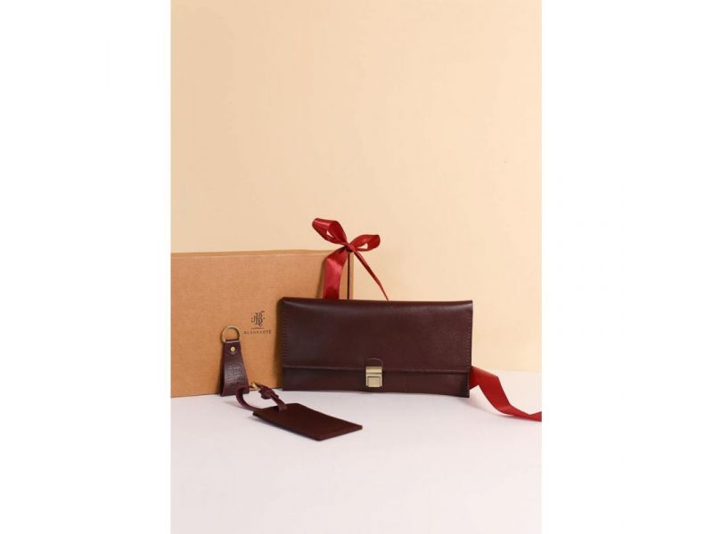 Набор кожаных аксессуаров для путешественника Марсель, фото 1