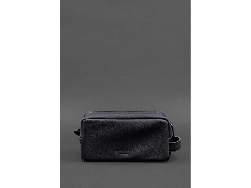 Кожаная косметичка-несессер 6.0 темно-синий флотар, фото 1