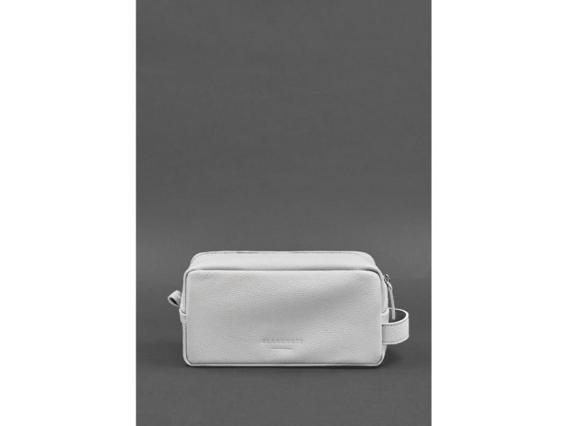 Кожаная косметичка-несессер 6.0 белый флотар, фото 1