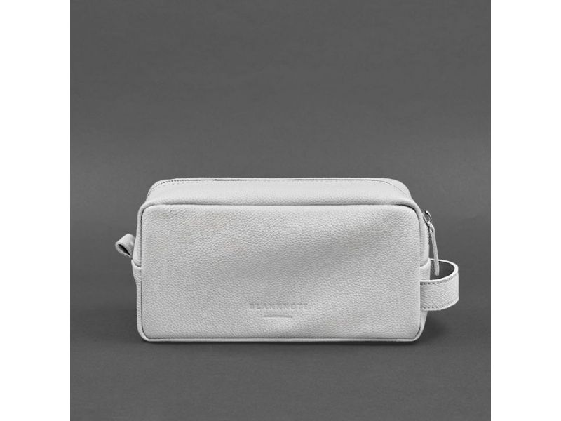 Кожаная косметичка-несессер 6.0 белый флотар, фото 6