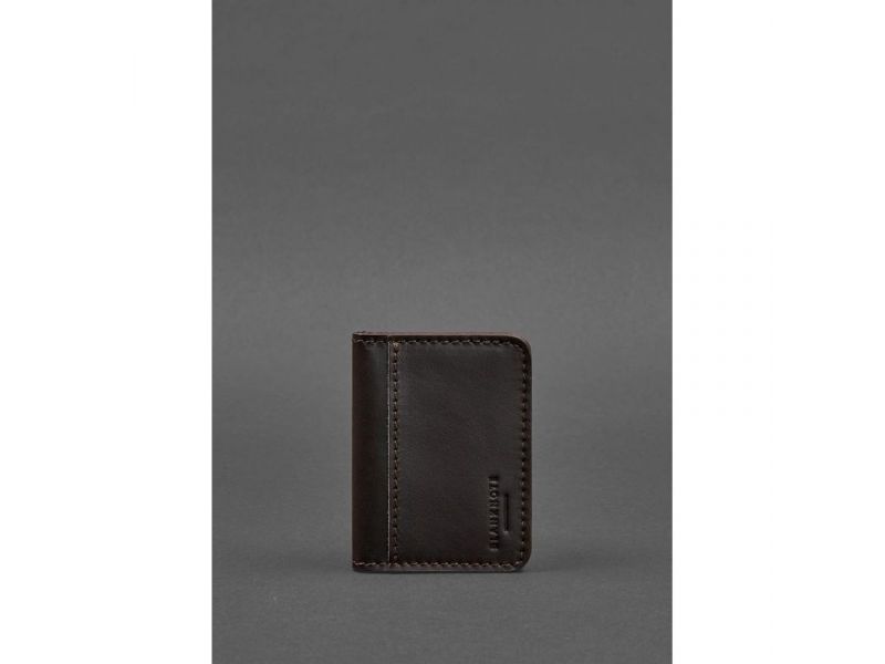 Кожаная обложка для ID-паспорта и водительских прав 4.0 коричневая, фото 1