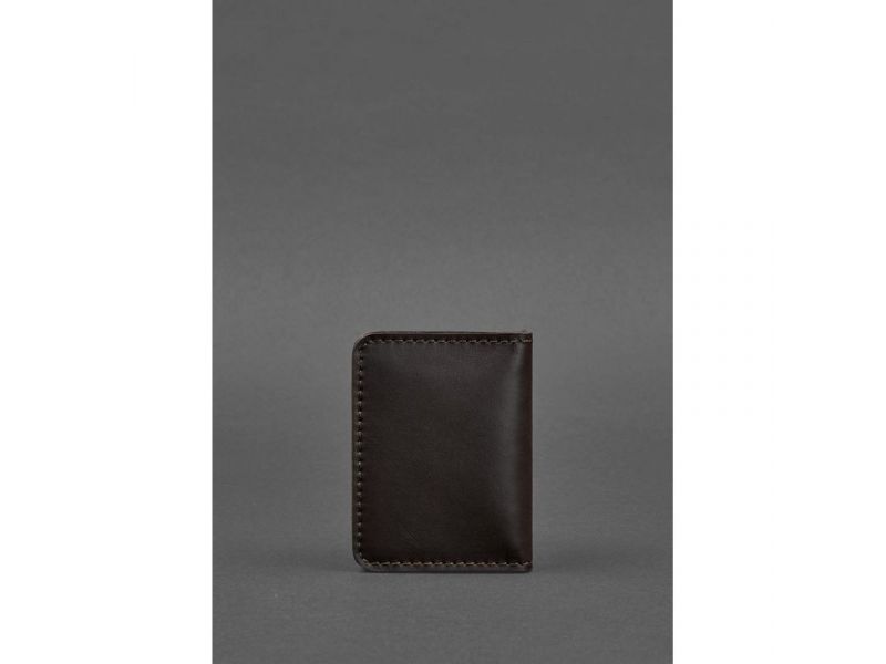 Кожаная обложка для ID-паспорта и водительских прав 4.0 коричневая, фото 4