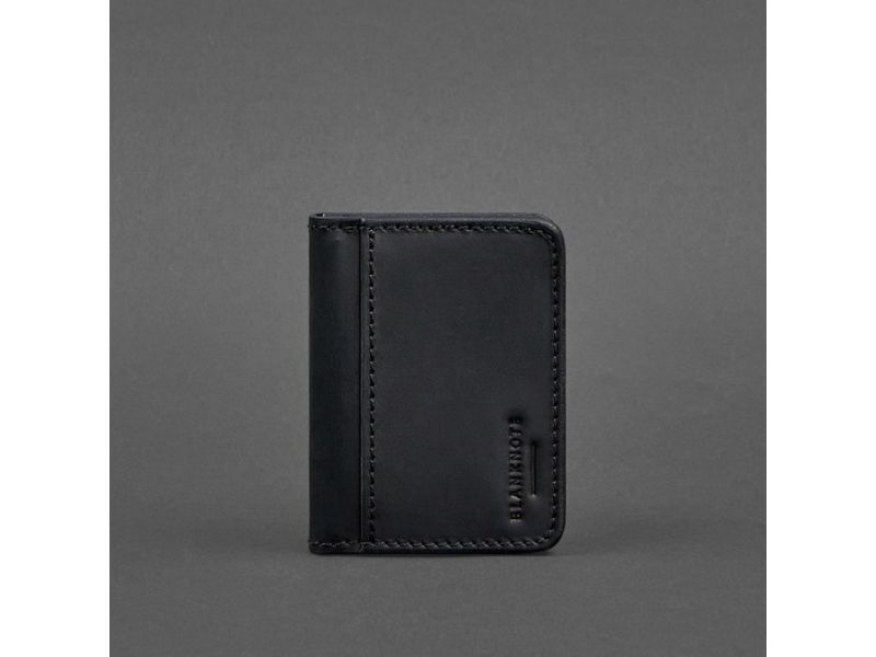 Обложка для ID-паспорта и водительских прав 4.0 черная Crazy Horse, фото 5