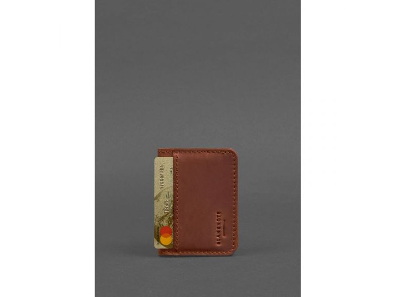 Кожаная обложка для ID-паспорта и водительских прав 4.0 светло-коричневая, фото 3