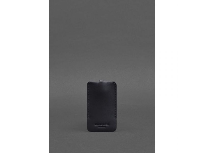 Кожаная ключница 1.0 темно-синий Краст, фото 1