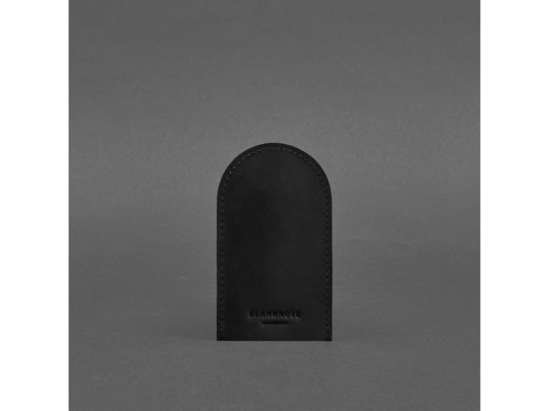 Кожаная ключница 2.0 черная Crazy Horse, фото 6