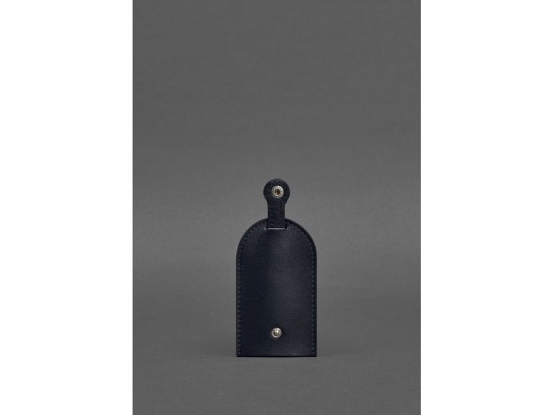 Кожаная ключница 2.0 темно-синий Краст, фото 3