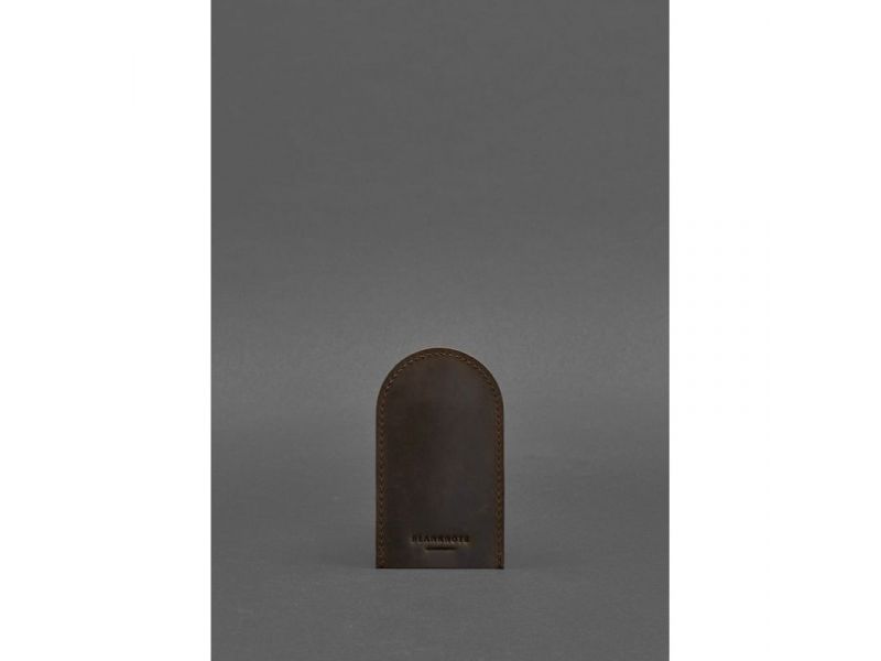 Кожаная ключница 2.0 темно-коричневый Crazy Horse, фото 1