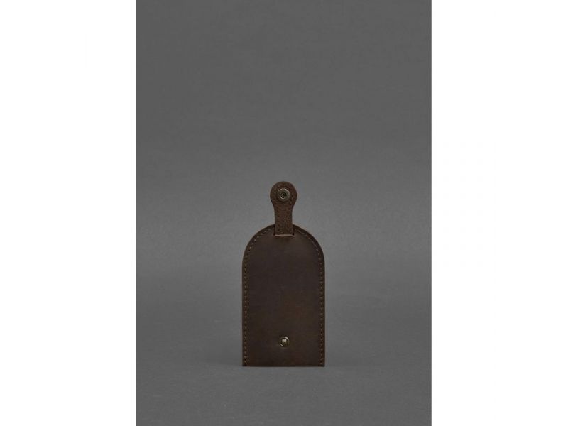 Кожаная ключница 2.0 темно-коричневый Crazy Horse, фото 3