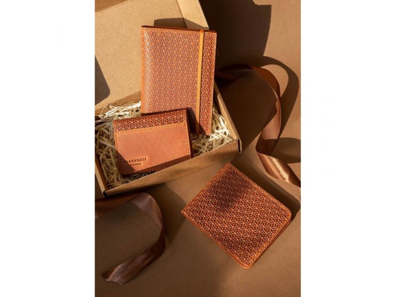 Мужской подарочный набор кожаных аксессуаров Женева, фото 2