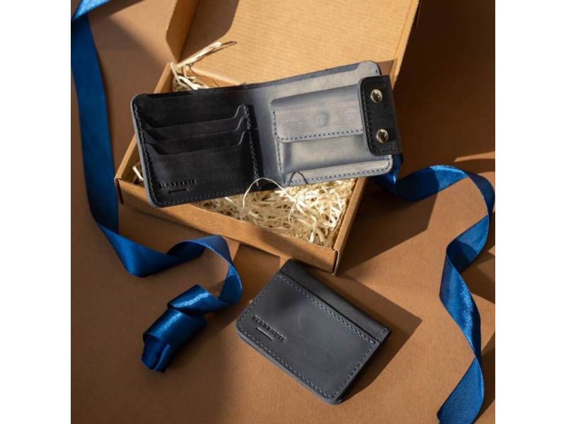 Набор кожаных аксессуаров Ванкувер, фото 3