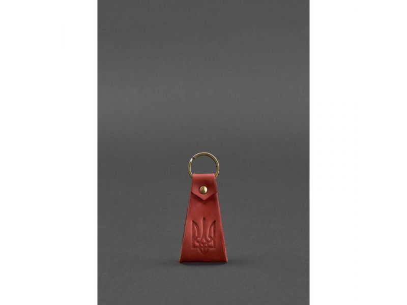Кожаный брелок с гербом Украины, фото 5