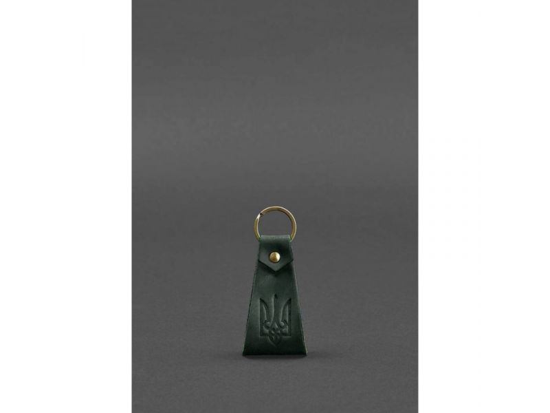Кожаный брелок с гербом Украины, фото 4