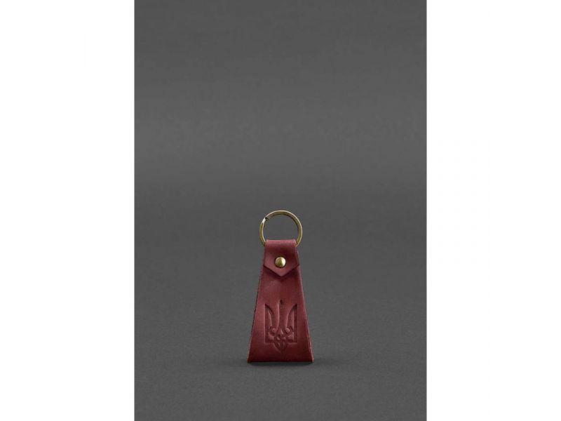 Кожаный брелок с гербом Украины, фото 7