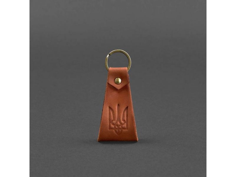 Кожаный брелок с гербом Украины, фото 10