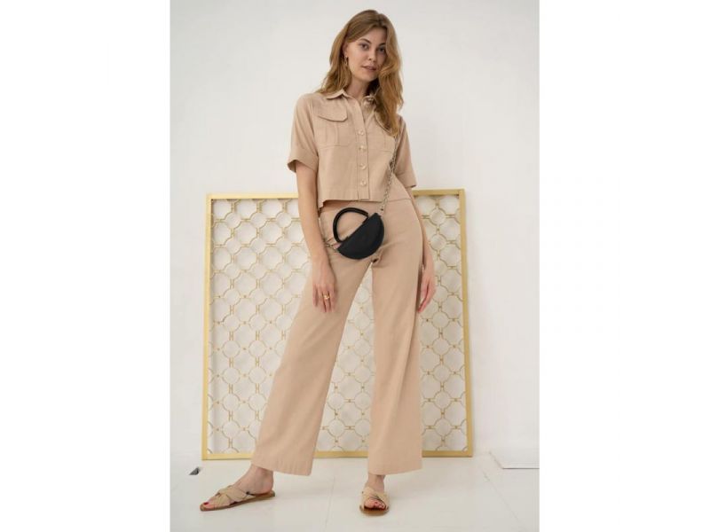 Женская кожаная мини-сумка Сhris micro черная, фото 2