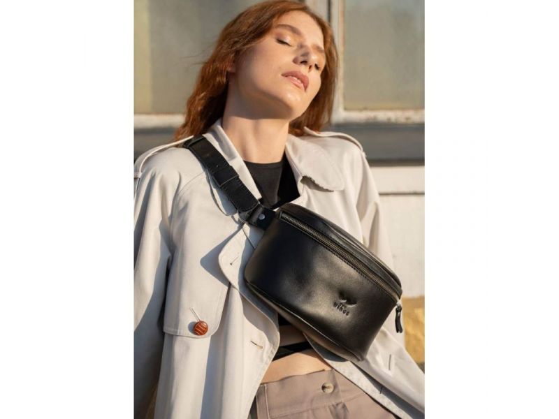 Поясная сумка Explorer S черная краст, фото 1