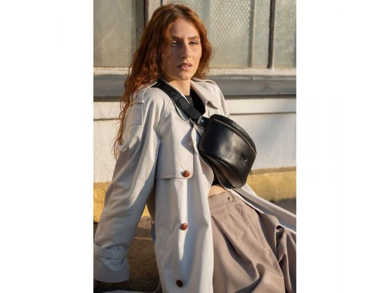 Поясная сумка Explorer S черная краст, фото 2