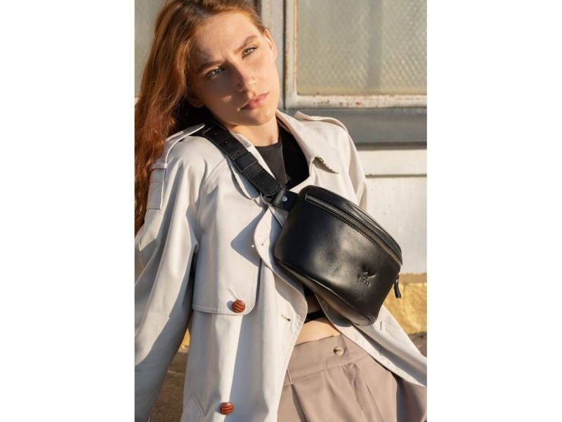 Поясная сумка Explorer S черная краст, фото 3