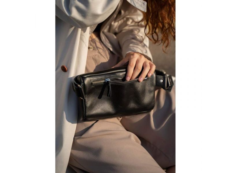 Поясная сумка Explorer S черная краст, фото 5