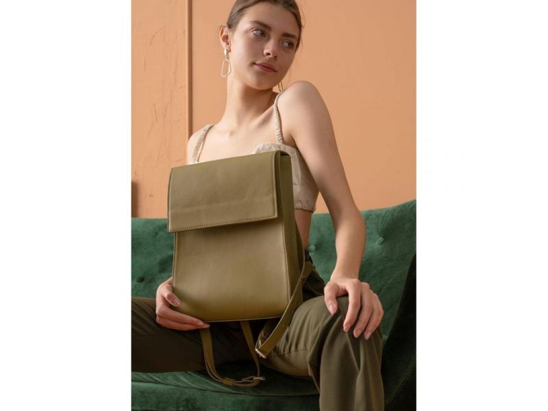 Женский рюкзак Tammy оливковый, фото 3