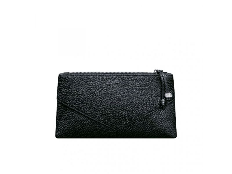 Кожаная женская косметичка 1.0 Темно-синяя, фото 6