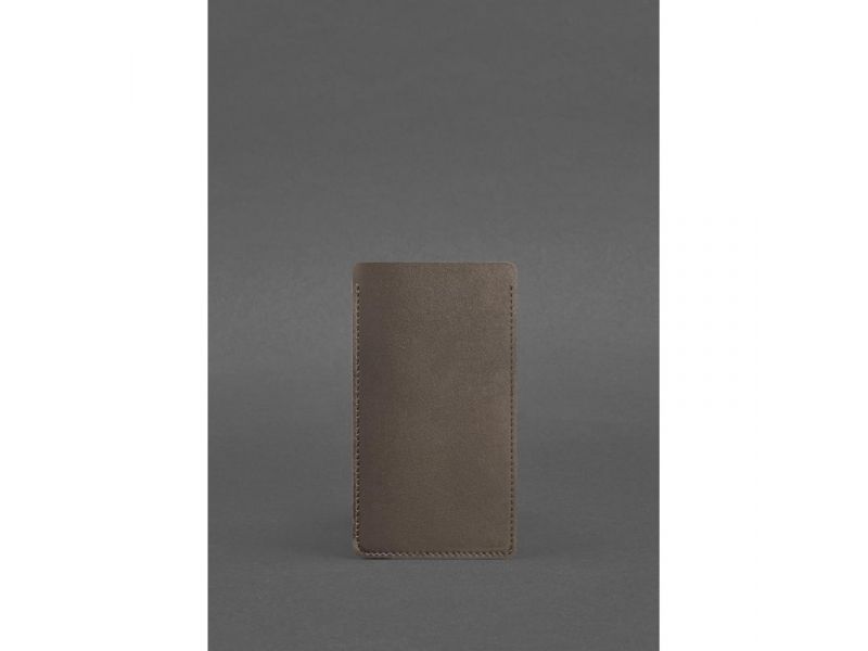 Кожаный чехол для iPhone 11 Темно-бежевый, фото 2