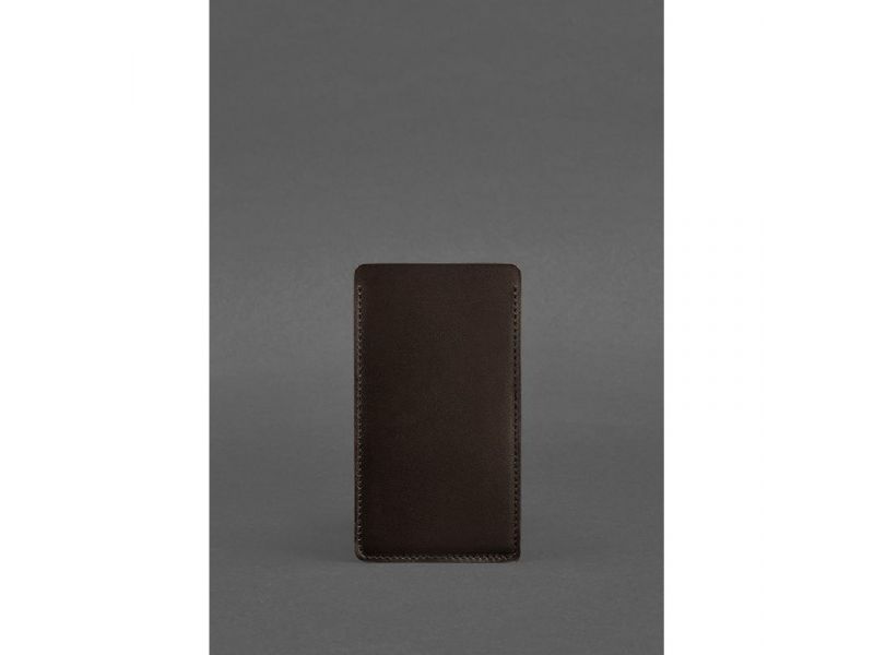 Кожаный чехол для iPhone 11 Темно-коричневый Краст, фото 2